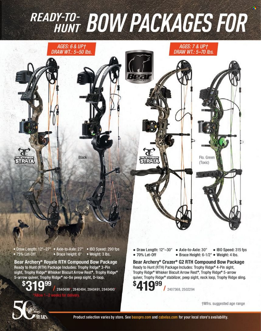 Bass Pro Shops flyer . Page 278.
