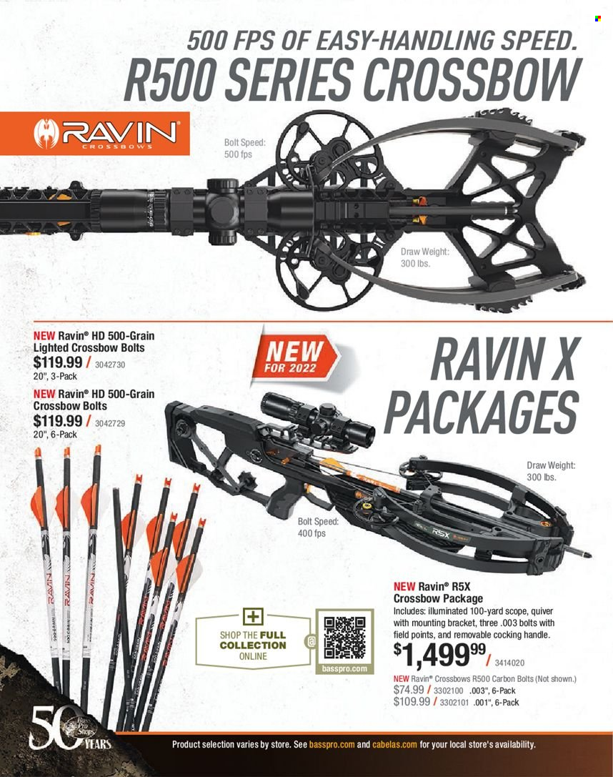 Bass Pro Shops flyer . Page 280.