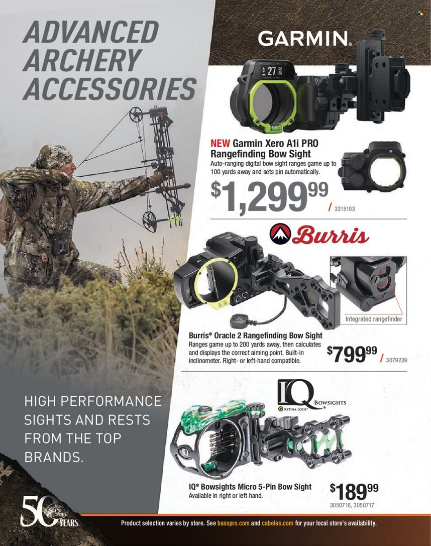 Bass Pro Shops flyer . Page 298.