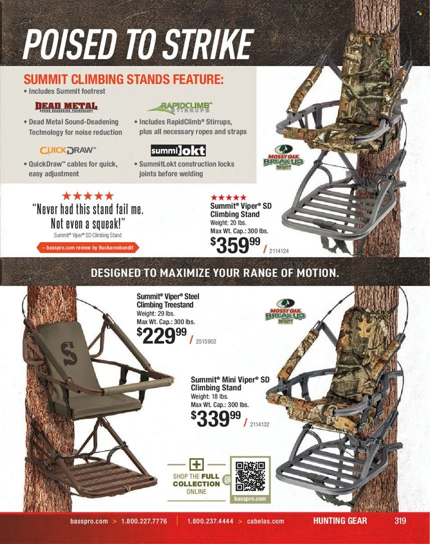 Bass Pro Shops flyer . Page 319.