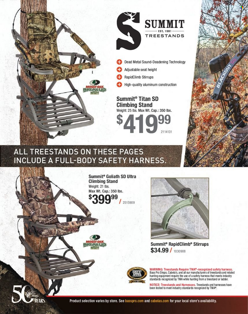 Bass Pro Shops flyer . Page 320.