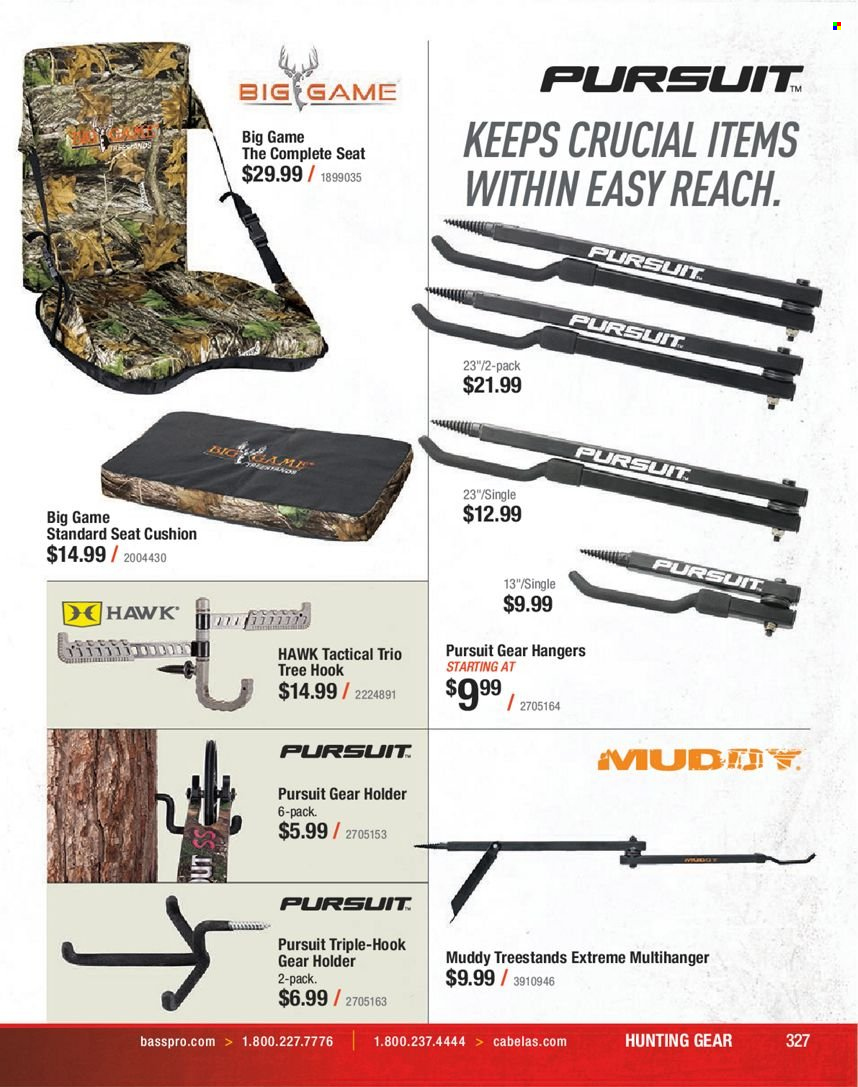 Bass Pro Shops flyer . Page 327.