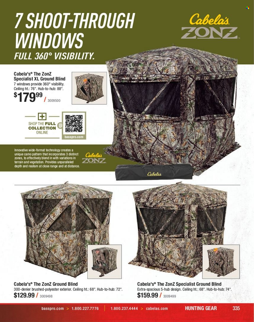 Bass Pro Shops flyer . Page 335.