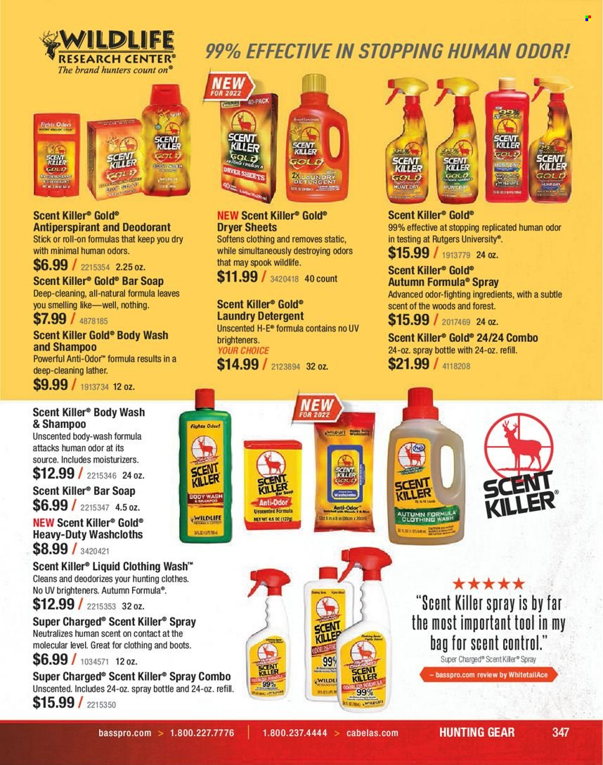 Bass Pro Shops flyer . Page 347.