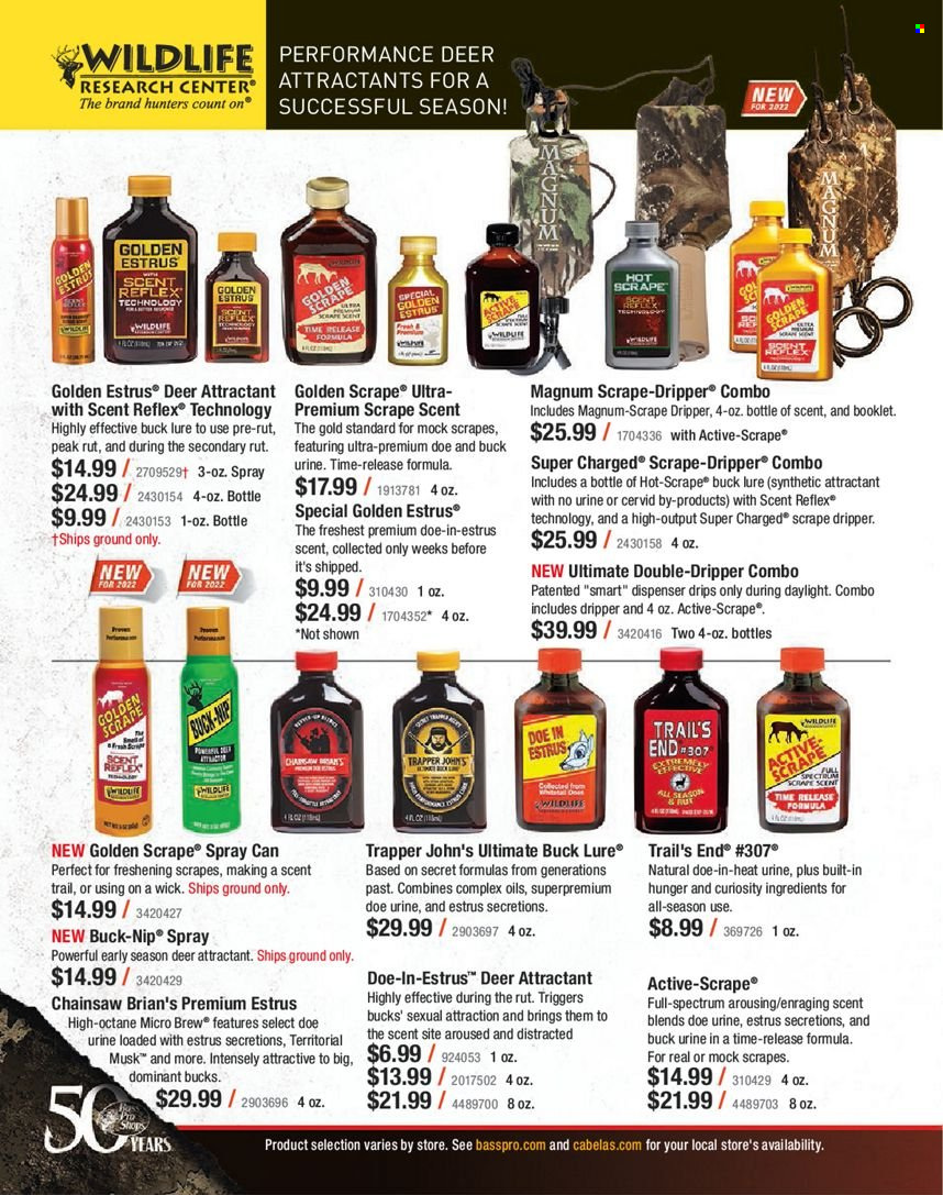 Bass Pro Shops flyer . Page 350.