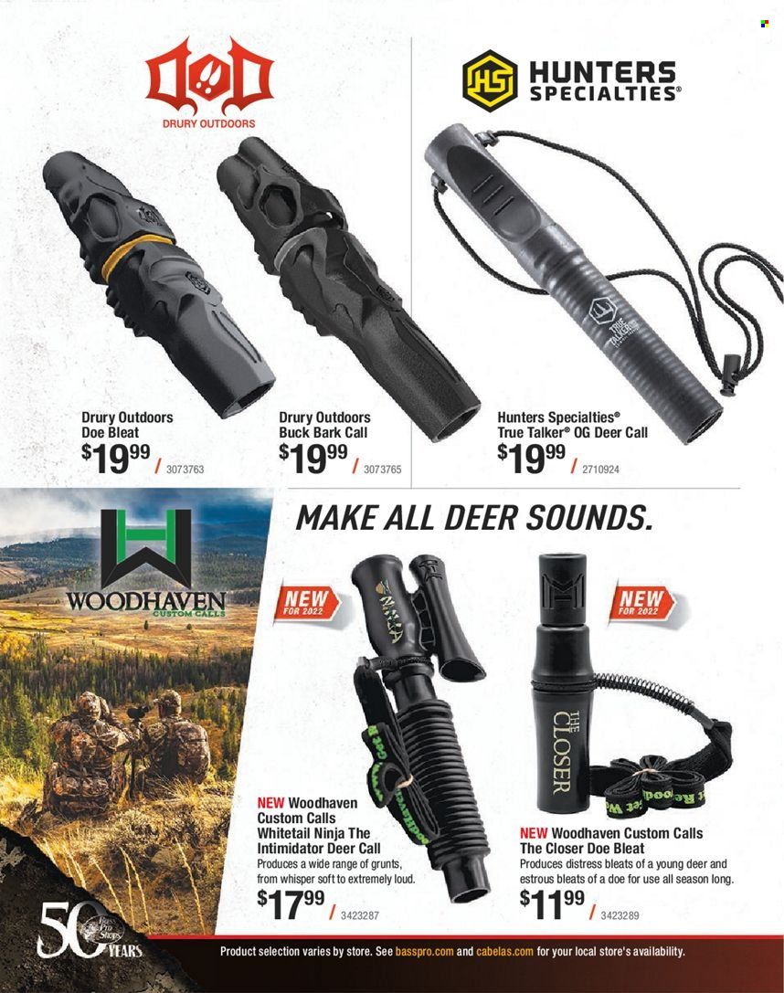 Bass Pro Shops flyer . Page 354.