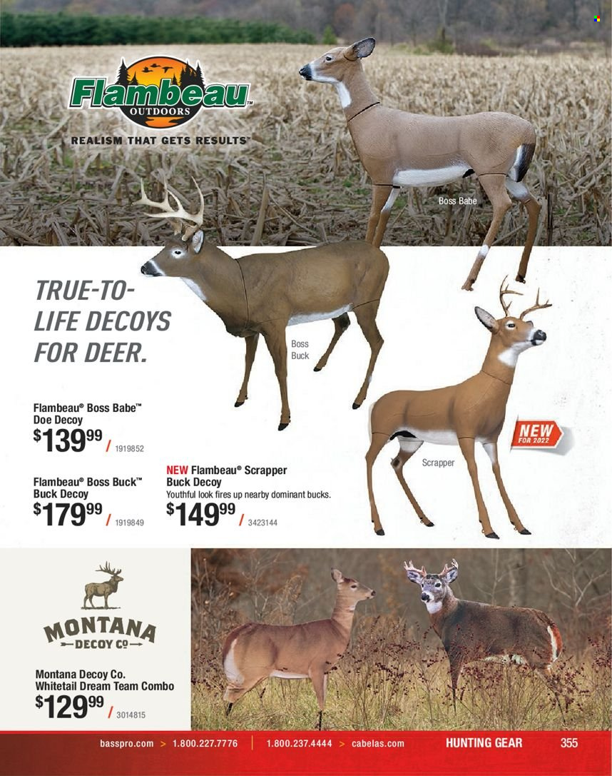 Bass Pro Shops flyer . Page 355.
