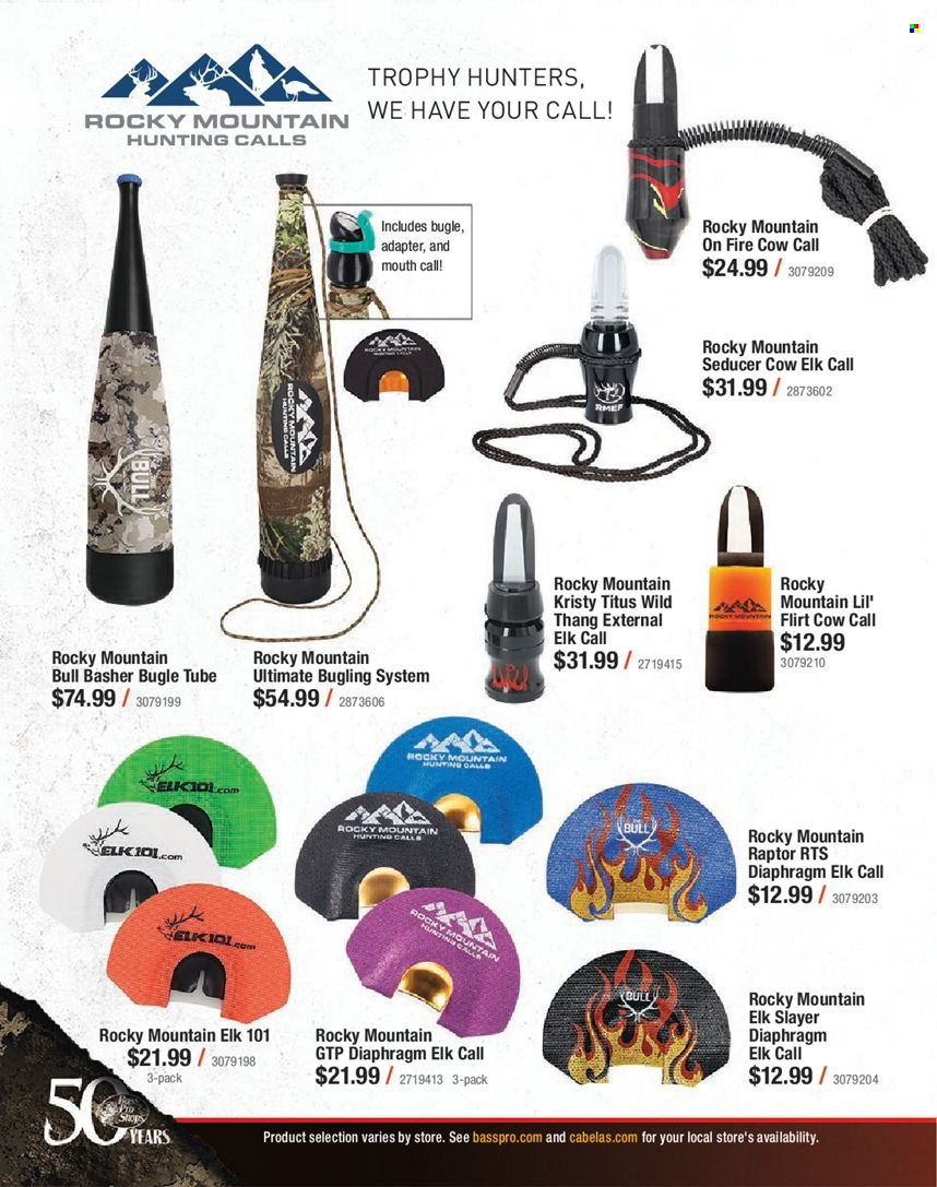 Bass Pro Shops flyer . Page 356.