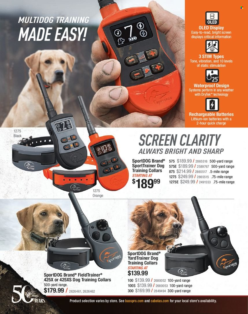 Bass Pro Shops flyer . Page 400.