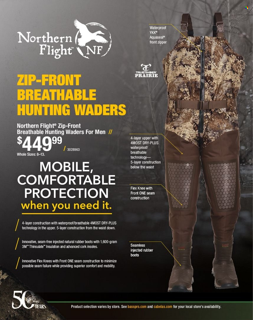 Bass Pro Shops flyer . Page 412.