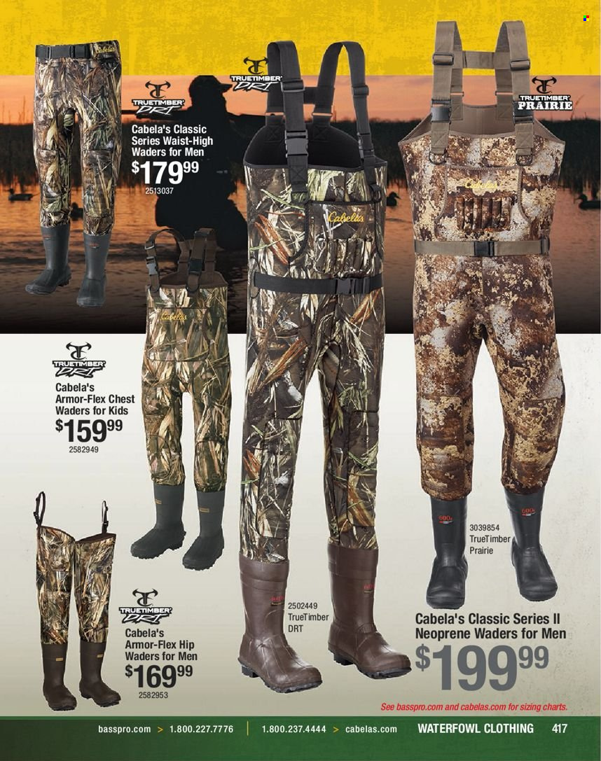 Bass Pro Shops flyer . Page 417.