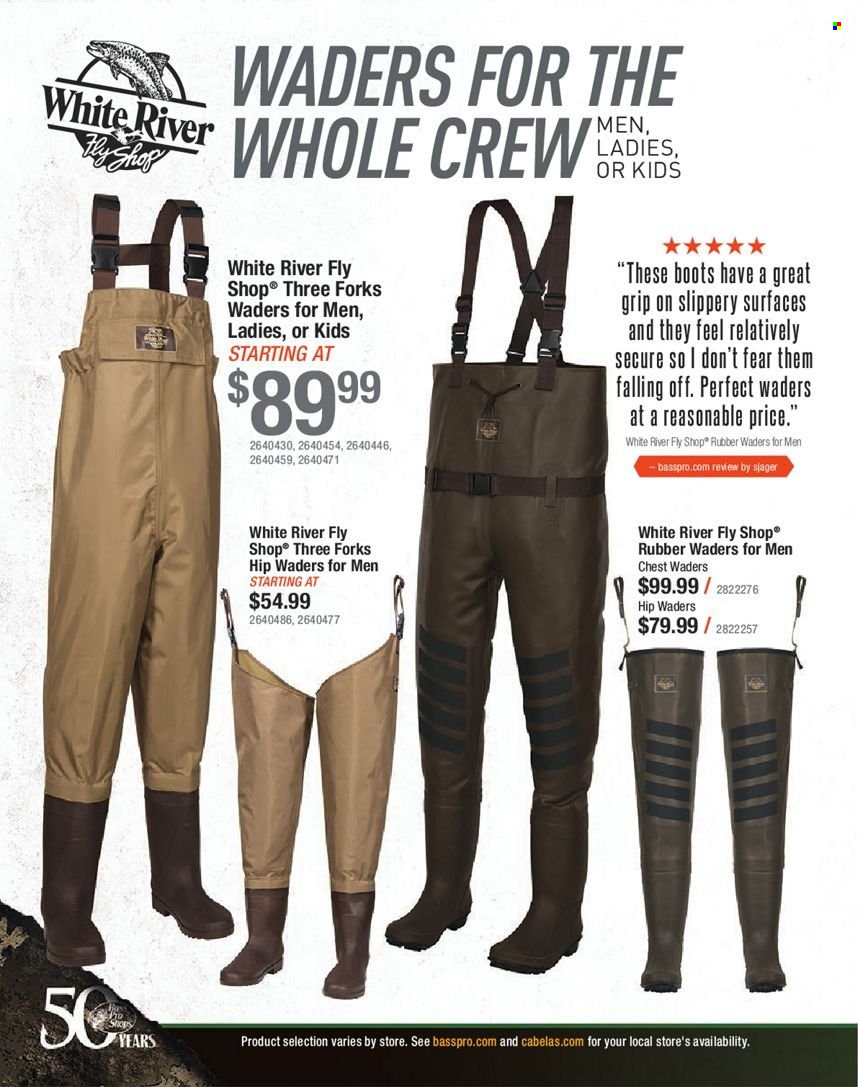 Bass Pro Shops flyer . Page 418.