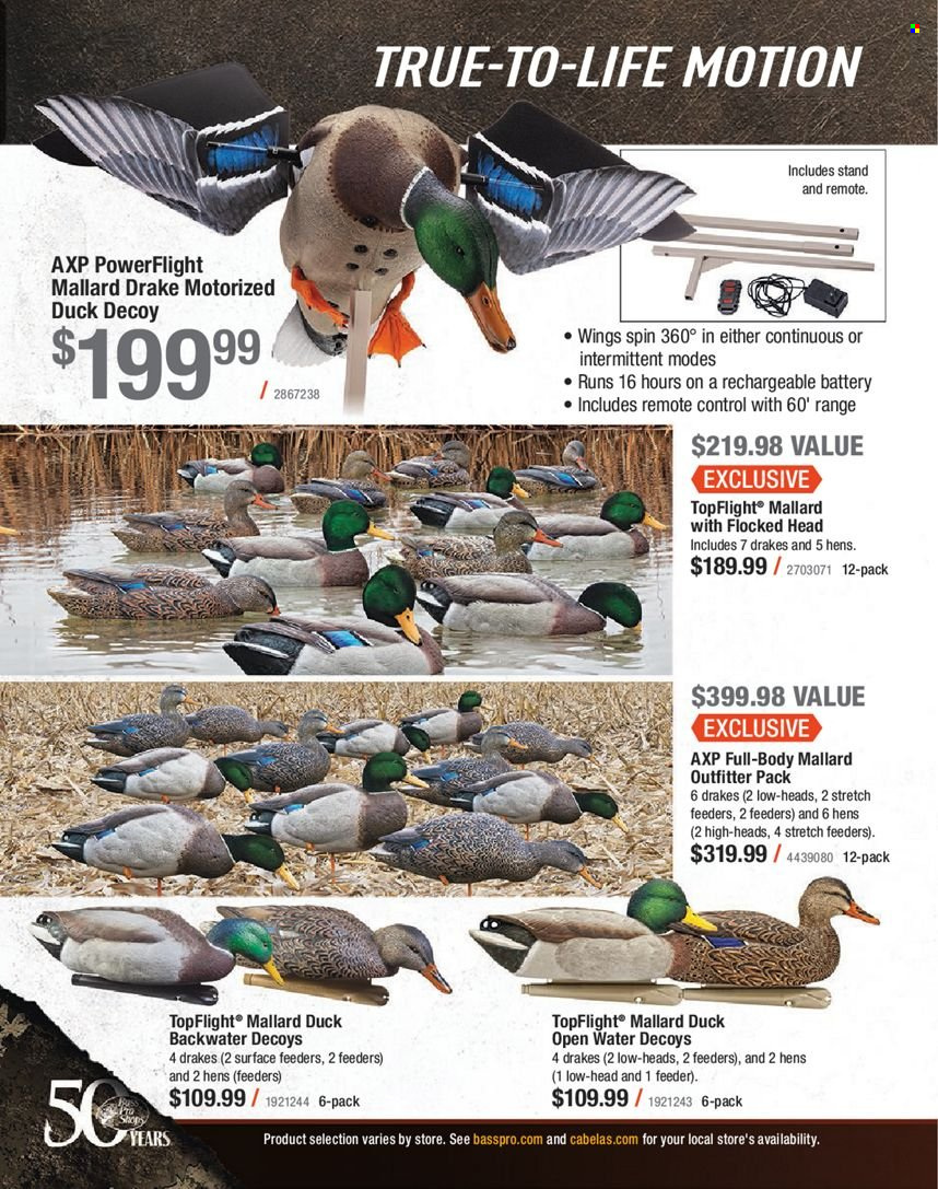 Bass Pro Shops flyer . Page 428.