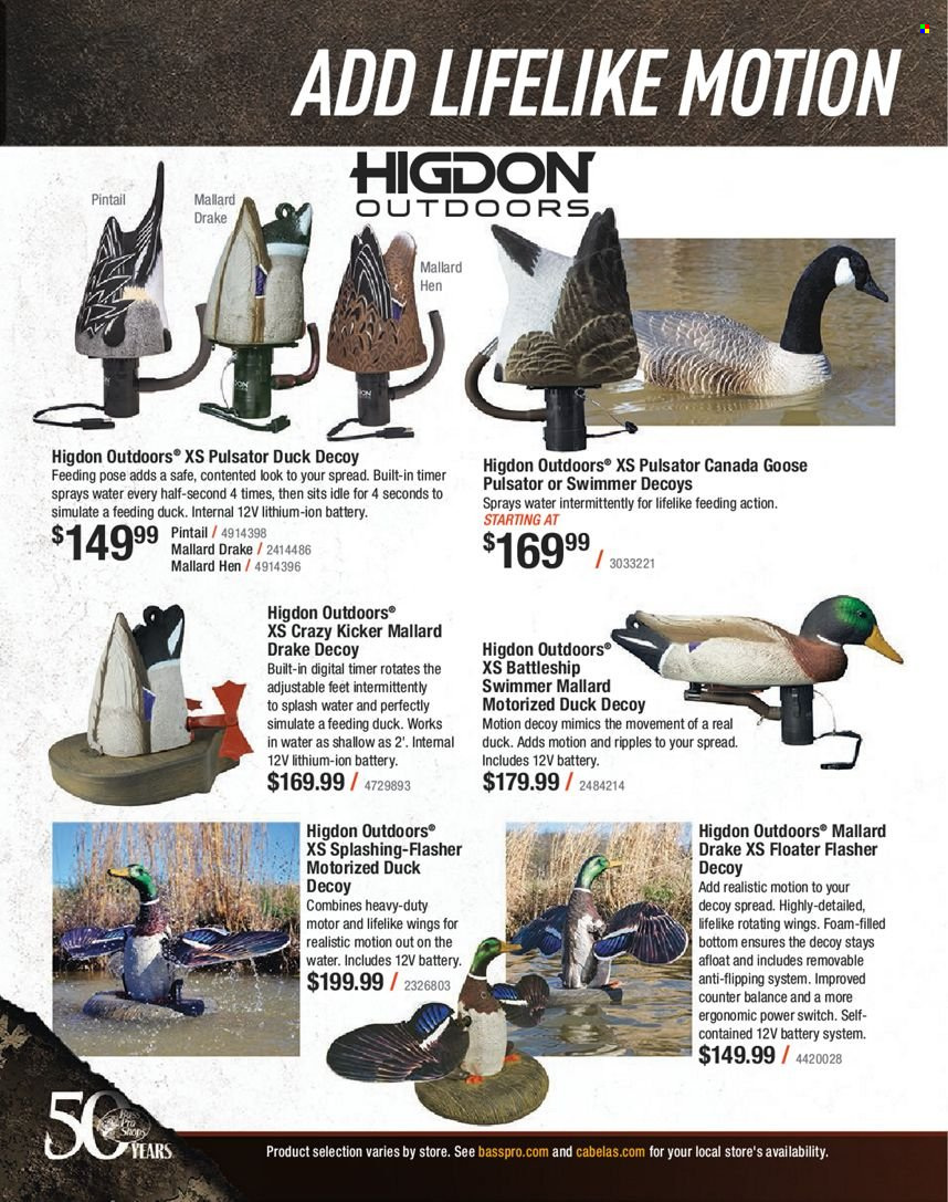 Bass Pro Shops flyer . Page 438.