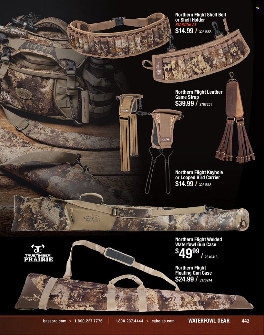Bass Pro Shops flyer . Page 443.