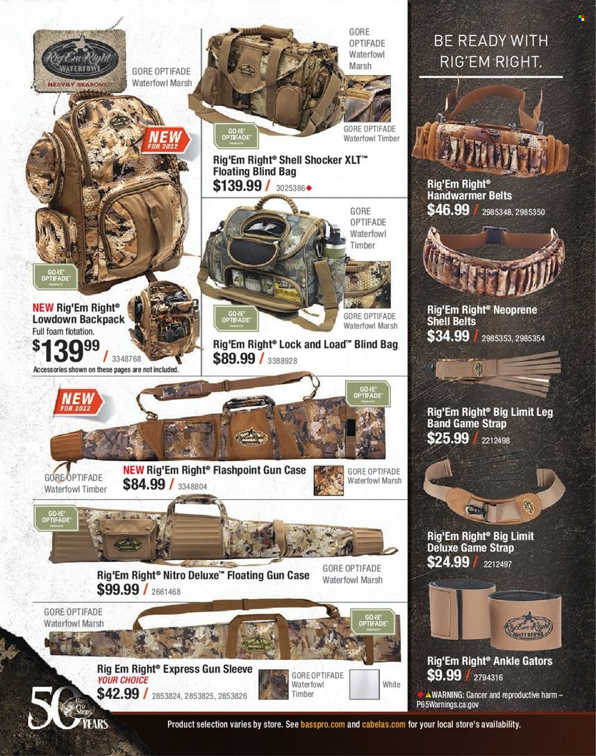 Bass Pro Shops flyer . Page 444.