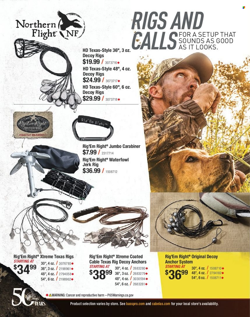Bass Pro Shops flyer . Page 446.