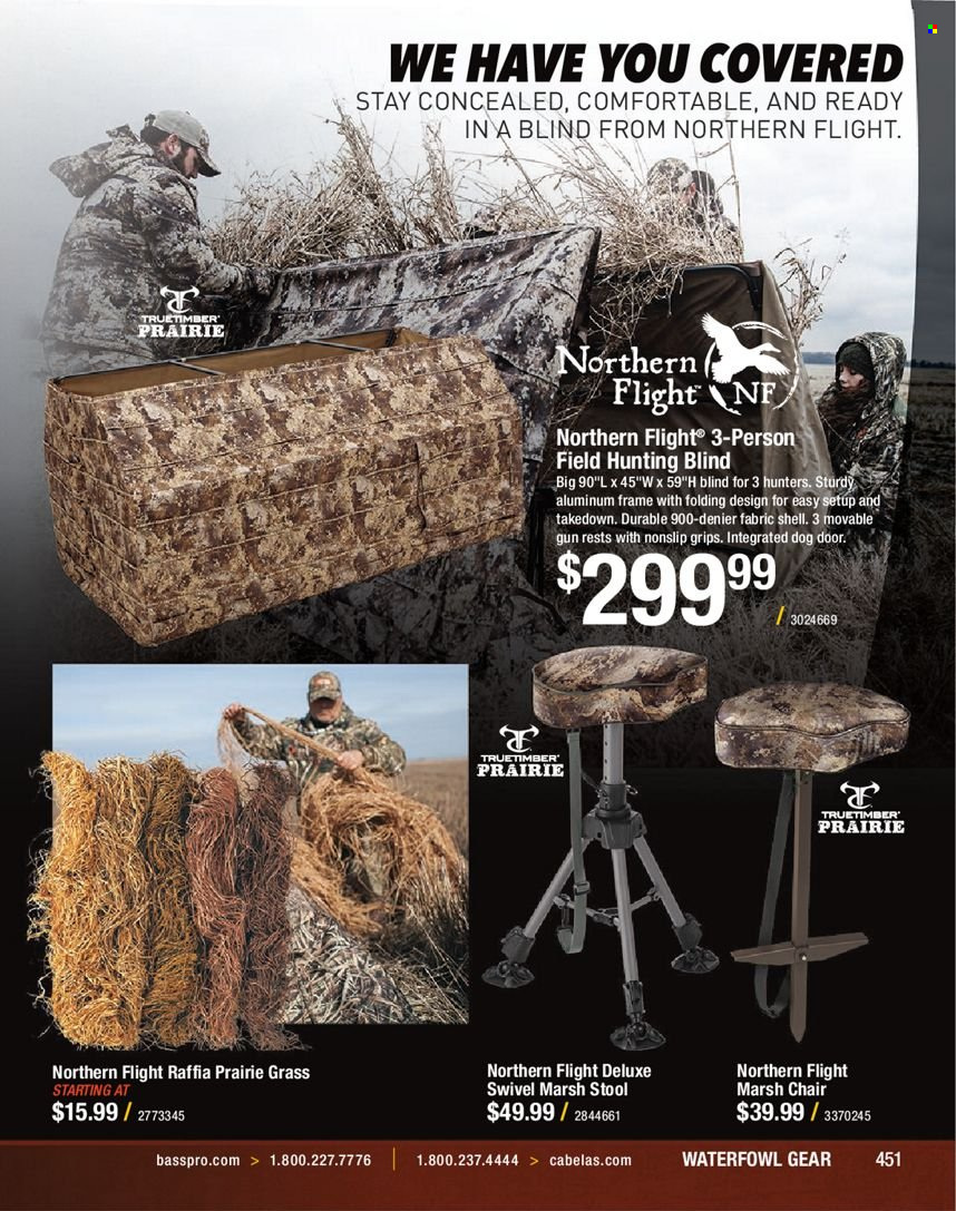 Bass Pro Shops flyer . Page 451.