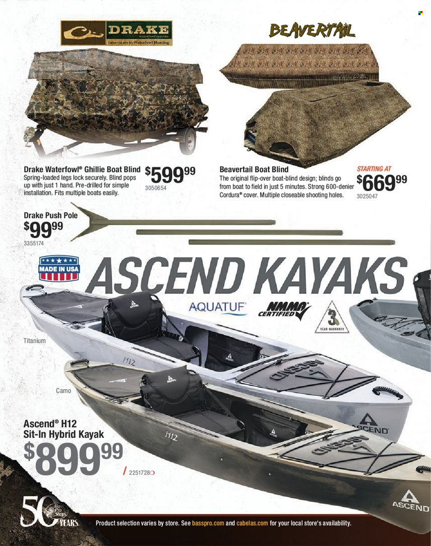 Bass Pro Shops flyer . Page 454.