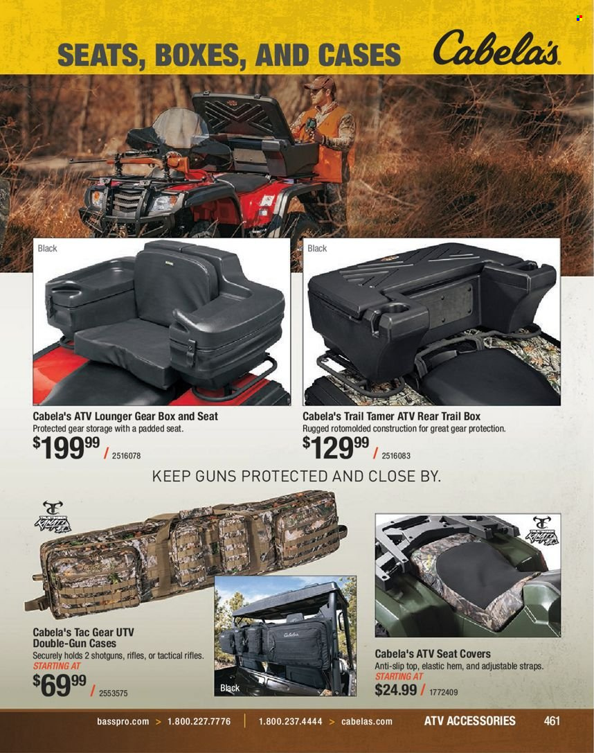 Bass Pro Shops flyer . Page 461.