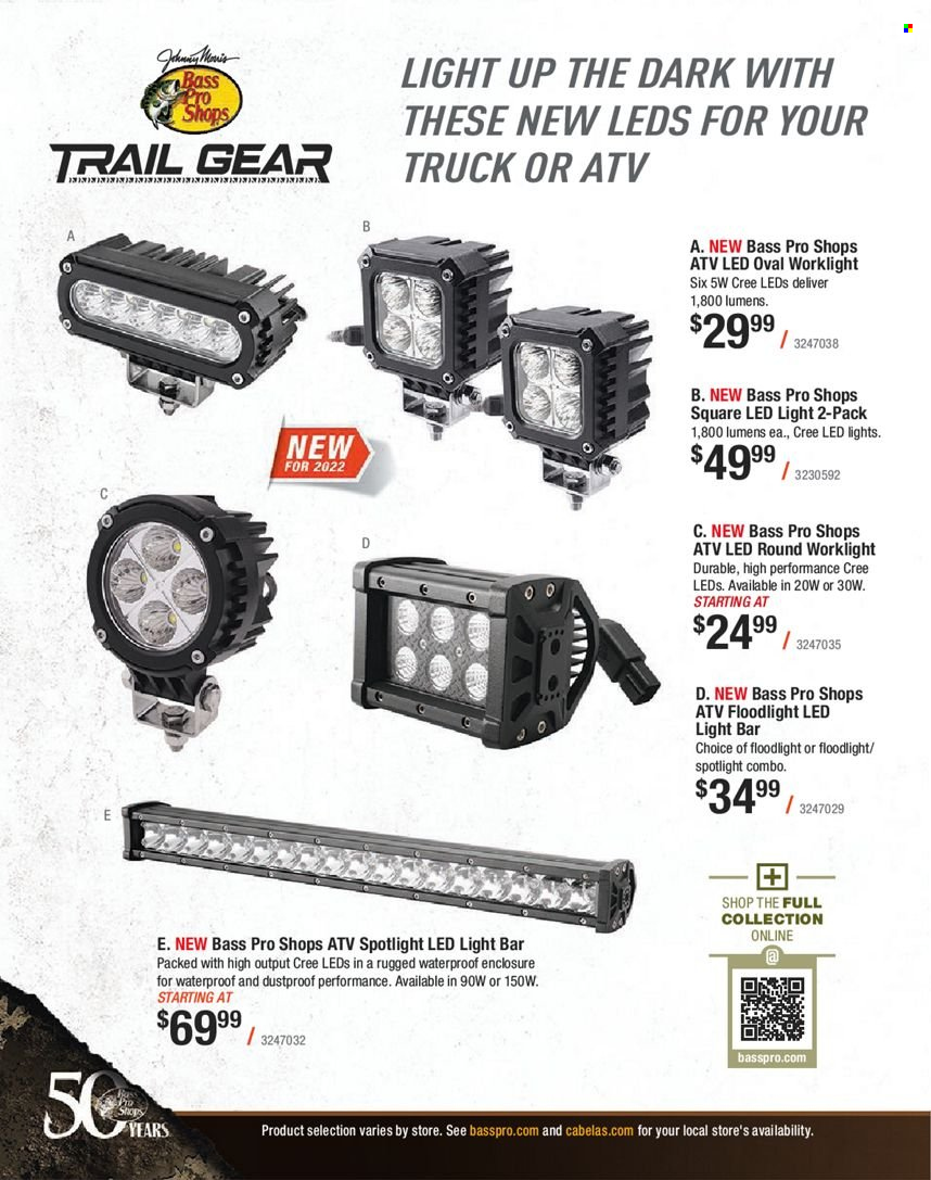 Bass Pro Shops flyer . Page 462.