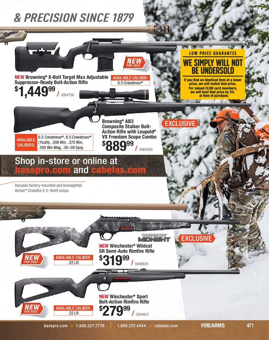 Bass Pro Shops flyer . Page 471.
