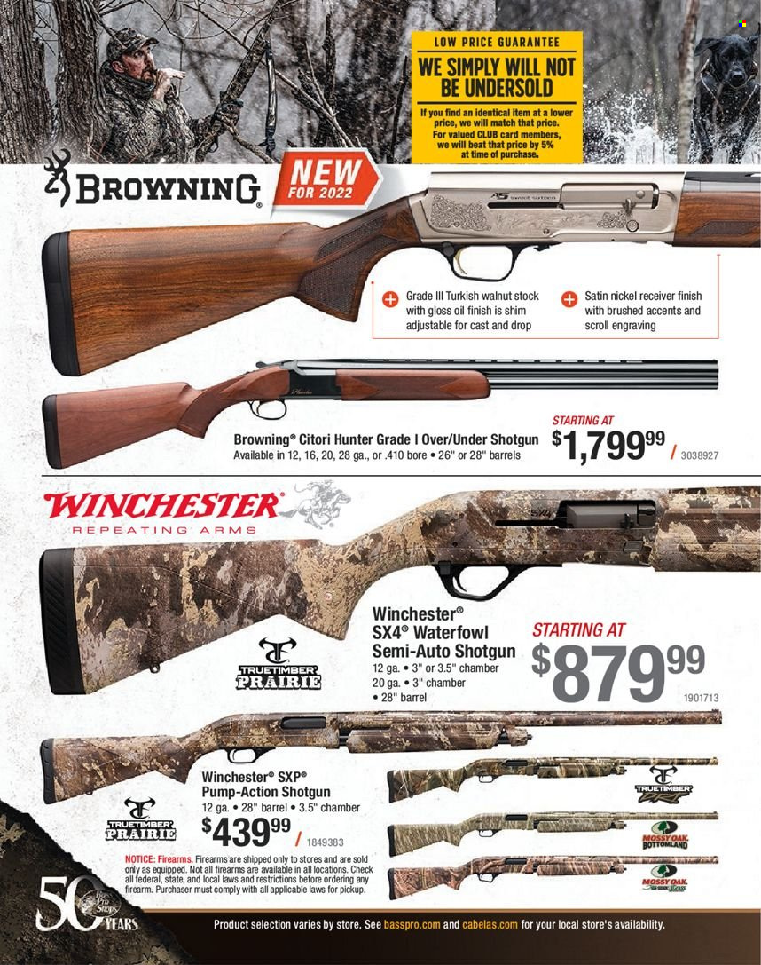 Bass Pro Shops flyer . Page 476.