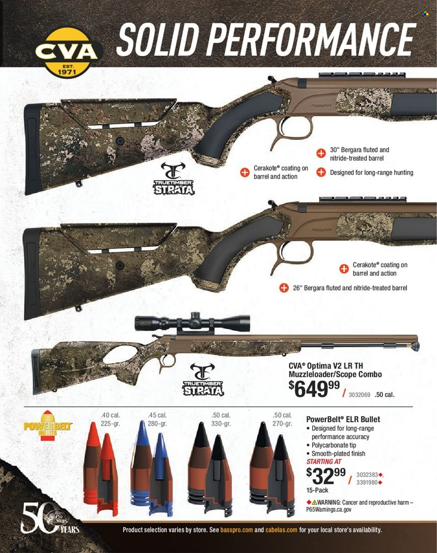 Bass Pro Shops flyer . Page 482.