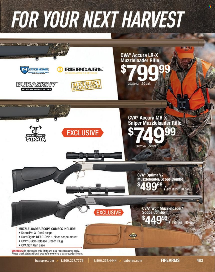 Bass Pro Shops flyer . Page 483.