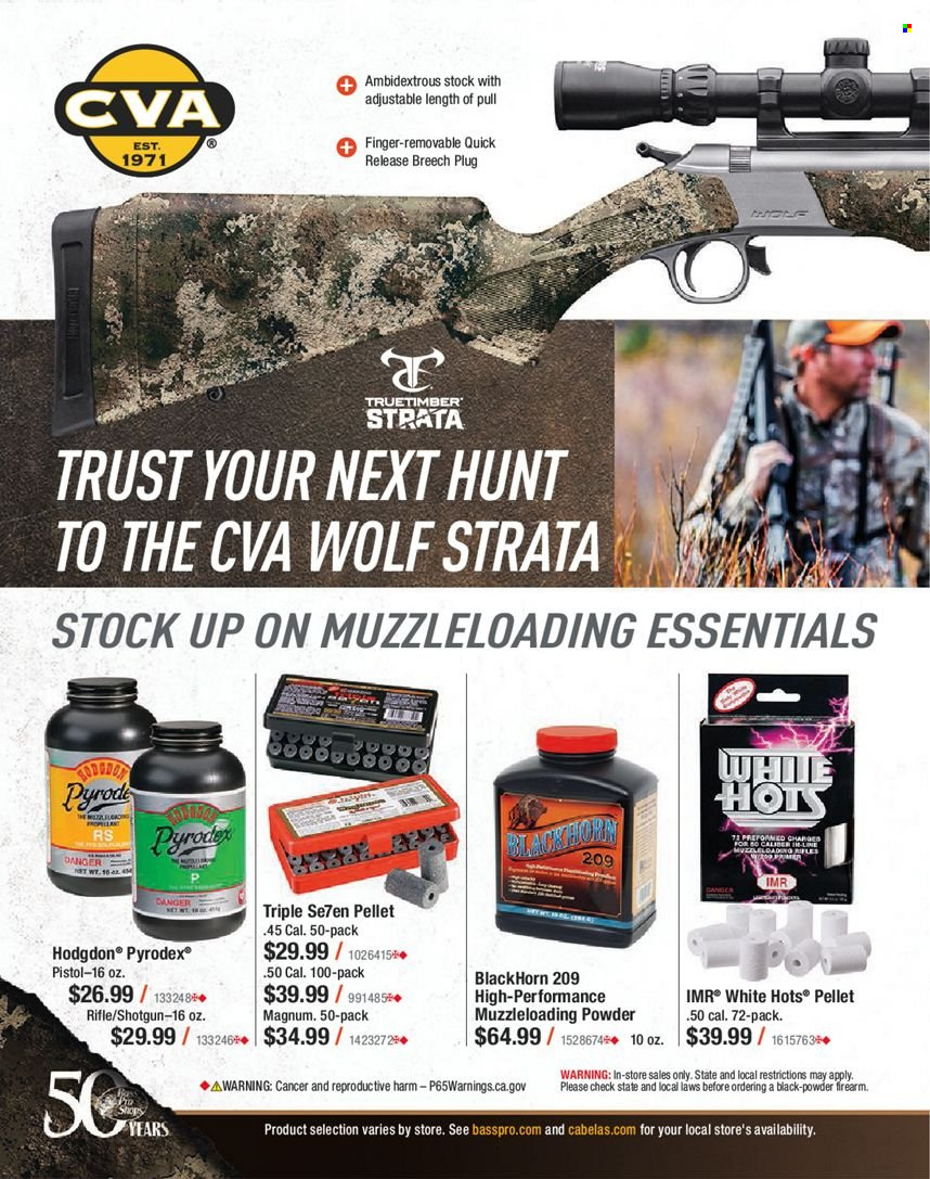 Bass Pro Shops flyer . Page 484.