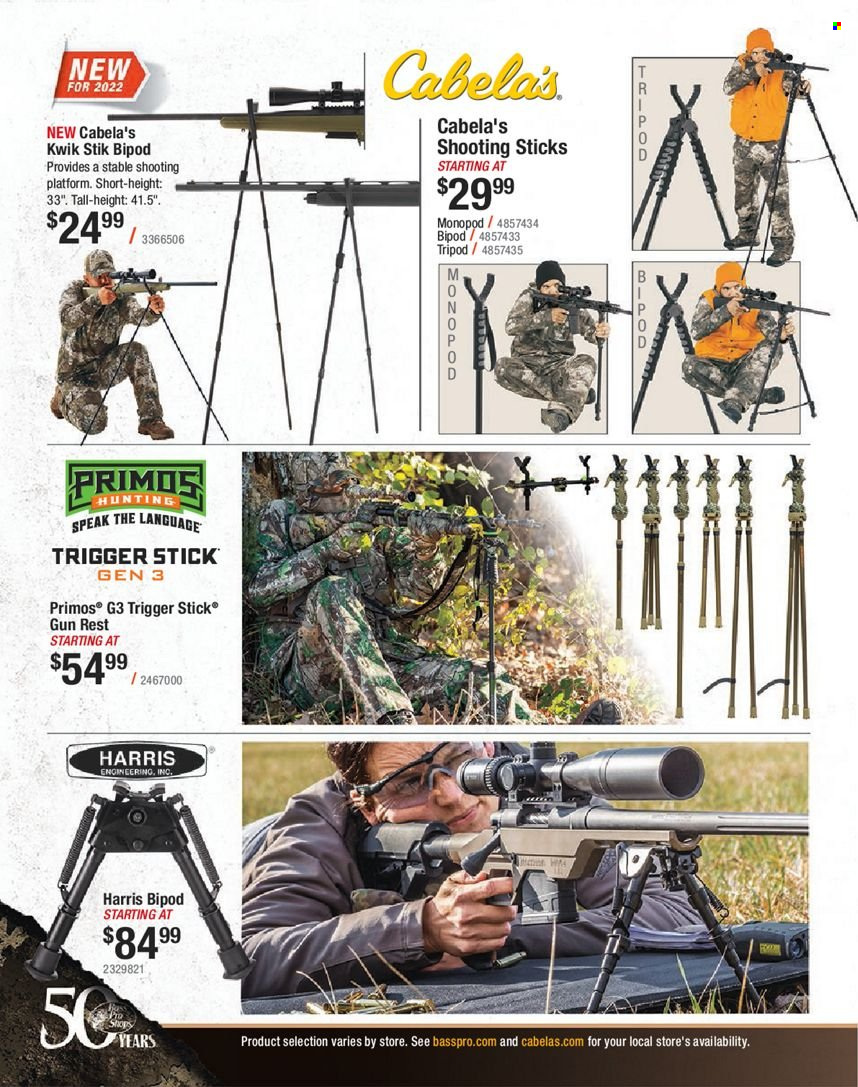 Bass Pro Shops flyer . Page 516.