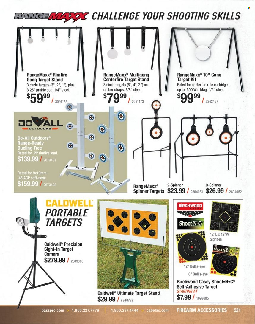 Bass Pro Shops flyer . Page 521.