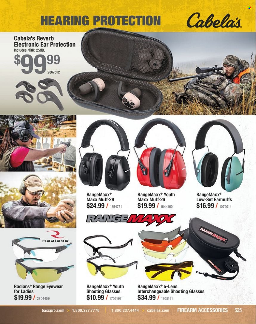 Bass Pro Shops flyer . Page 525.