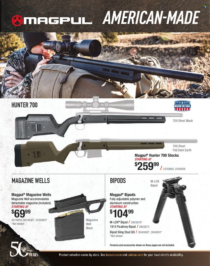 Bass Pro Shops flyer . Page 530.