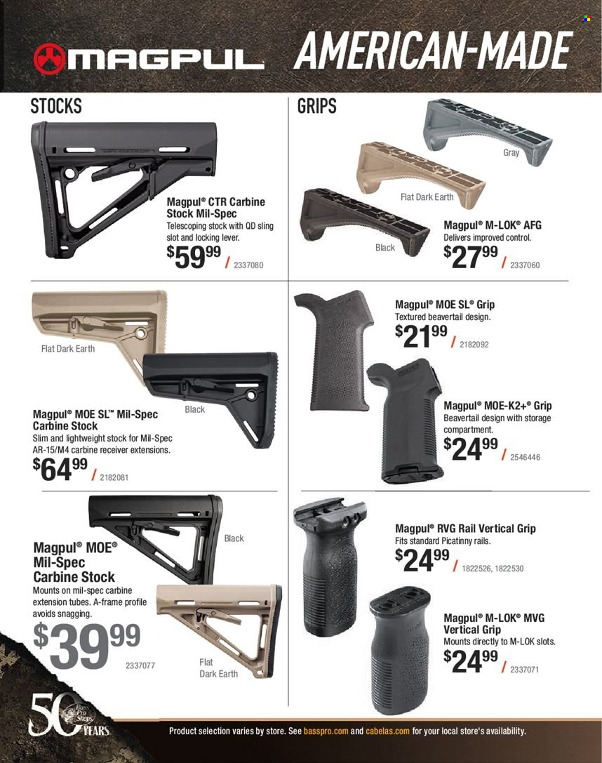 Bass Pro Shops flyer . Page 532.