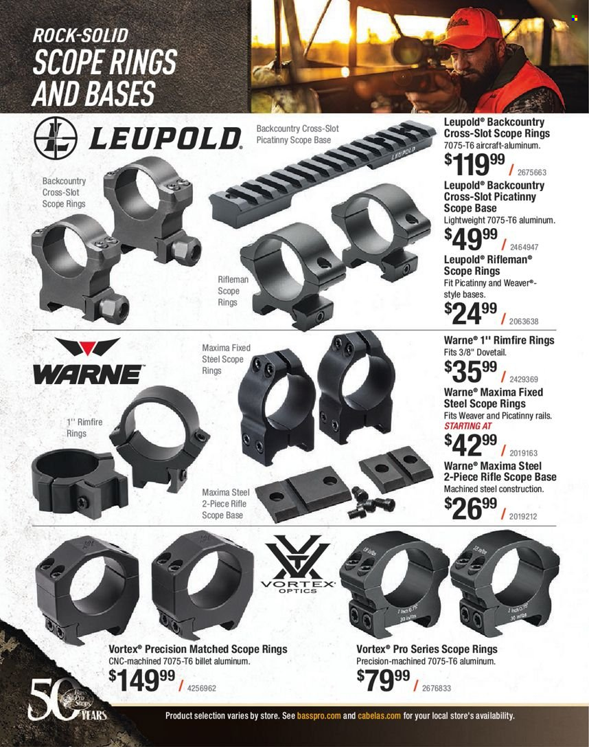 Bass Pro Shops flyer . Page 562.