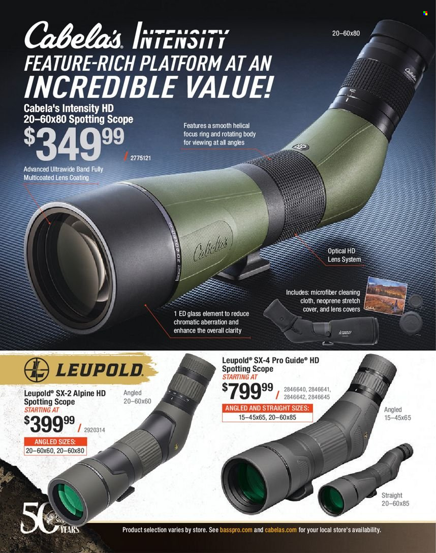 Bass Pro Shops flyer . Page 566.