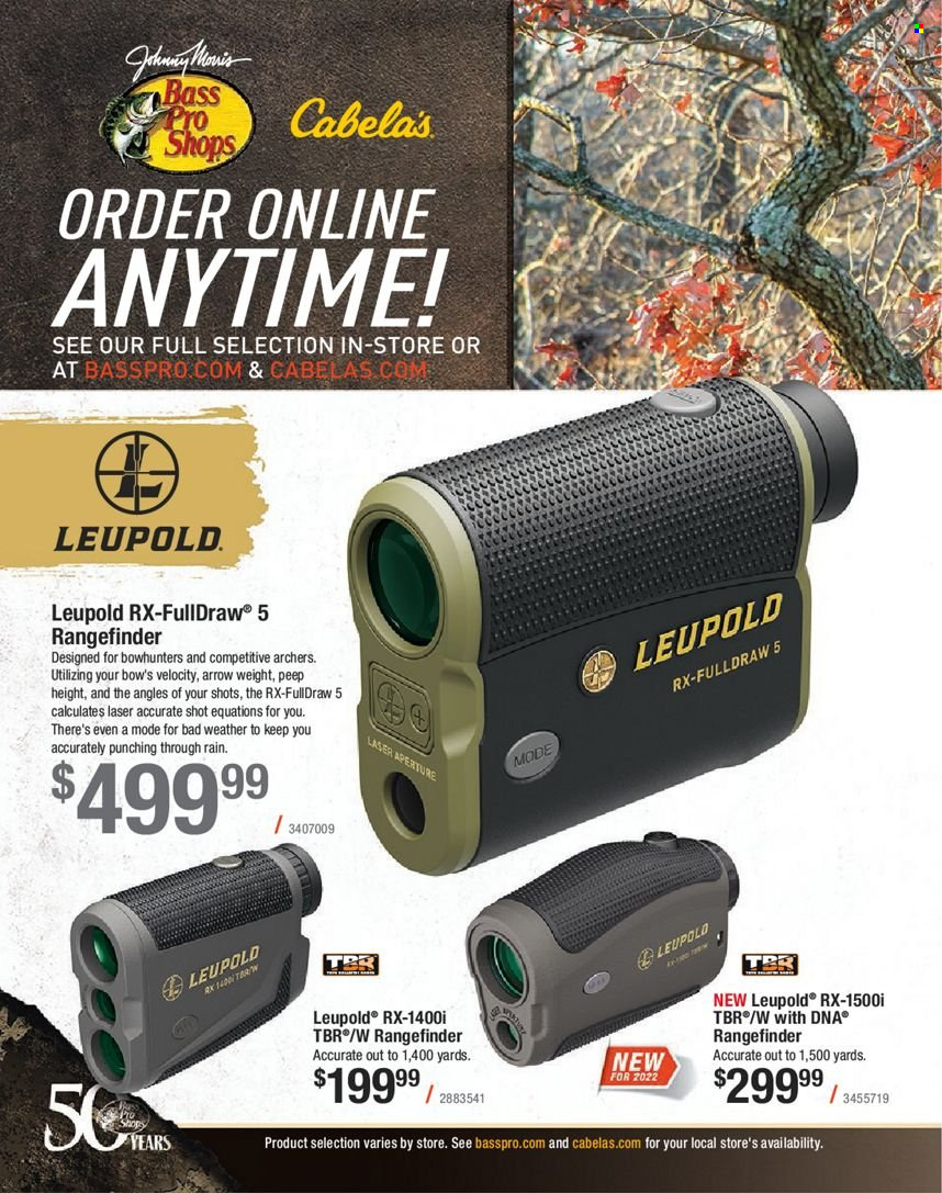 Bass Pro Shops flyer . Page 578.