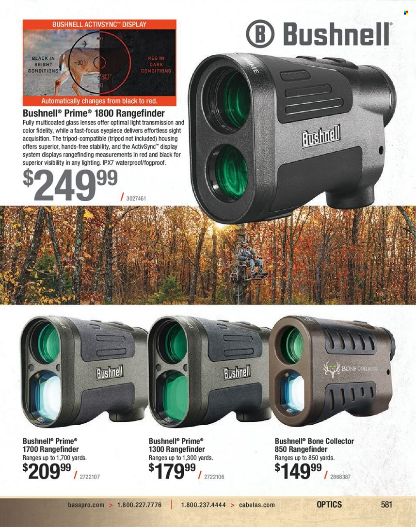 Bass Pro Shops flyer . Page 581.