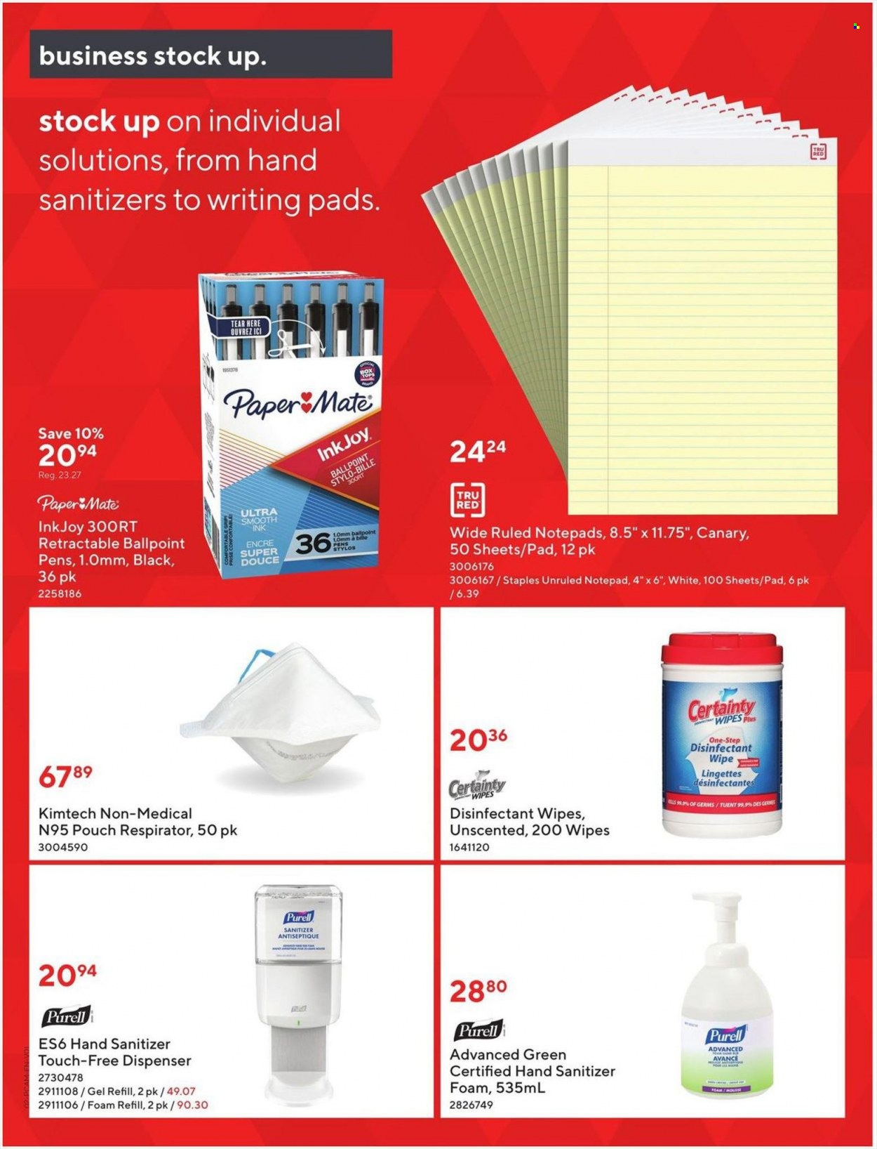 Staples flyer  - August 03, 2022 - August 16, 2022. Page 2.