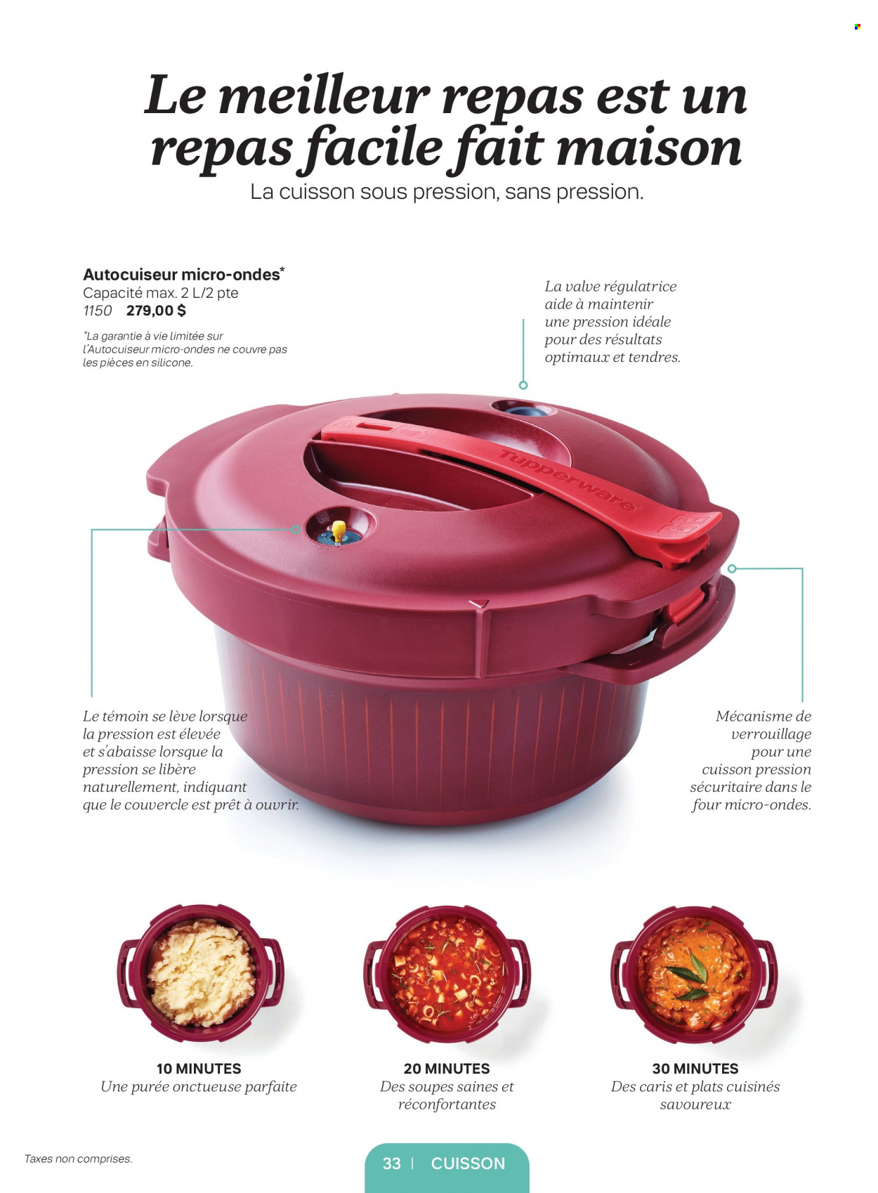 Circulaire Tupperware . Page 33.