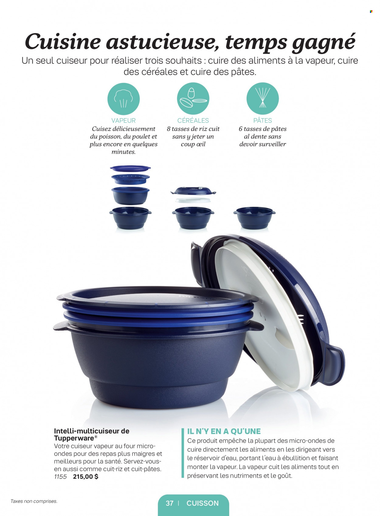 Circulaire Tupperware . Page 37.