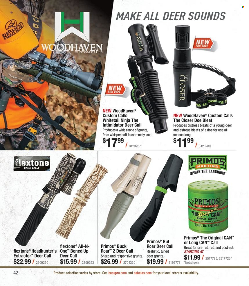 Circulaire Bass Pro Shops . Page 42.