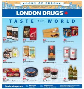 London Drugs - Foods of Europe