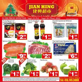 Jian Hing Supermarket - North York Store Weekly Specials