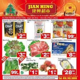 Jian Hing Supermarket - North York Store Weekly Specials
