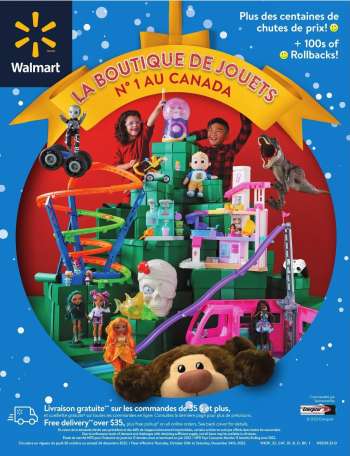 Walmart Flyer - October 20, 2022 - December 24, 2022.