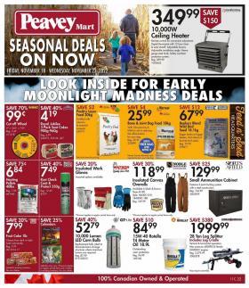 Peavey Mart - Seasonal Deals On Now