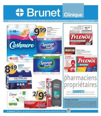 Brunet Clinique Laval flyers