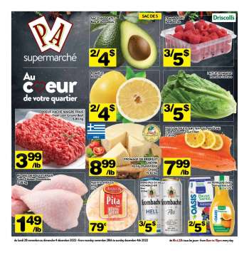 PA Supermarché flyer - Weekly Specials